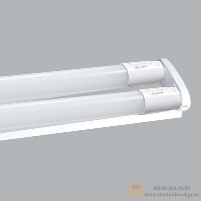 Bộ máng Batten Led Tube thủy tinh 2 bóng , ánh sáng trắng