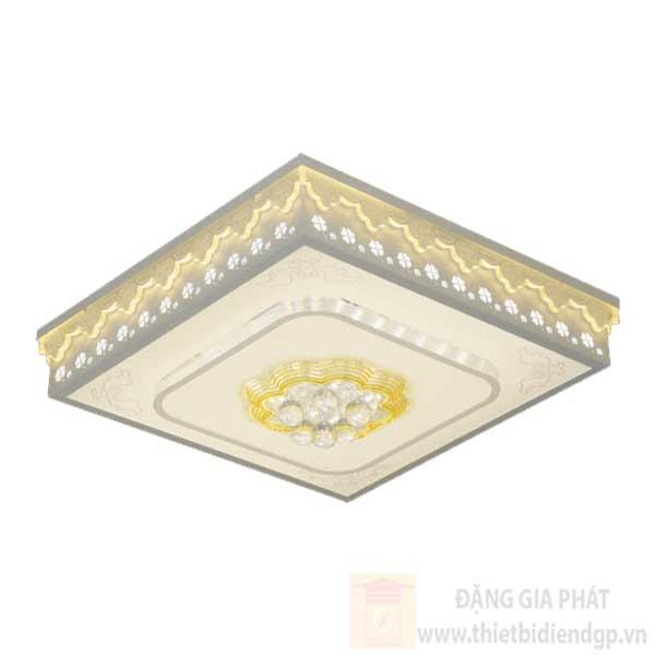 Đèn Mâm vuông Ø450*H90, Led 80W, 3 chế độ ánh sáng
