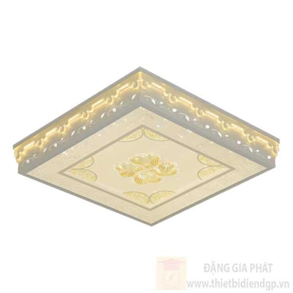 Đèn Mâm vuông Ø450*H90, Led 80W, 3 chế độ ánh sáng