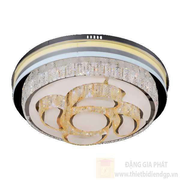 Đèn Mâm Led 80W-Ø600*H200, 3 chế độ ánh sáng