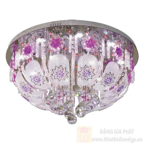 Đèn Mâm Led Đổi Màu-E14*7, Ø600*H350