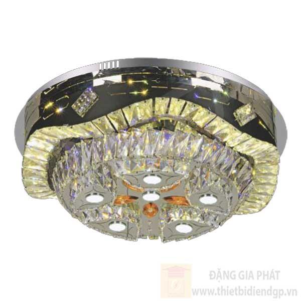 Đèn Mâm Led RGB-Ø600*H230, 3 chế độ ánh sáng