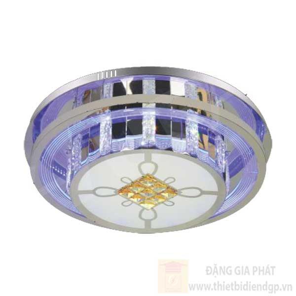 Đèn Mâm Led RGB-Ø600*H140, 3 chế độ ánh sáng