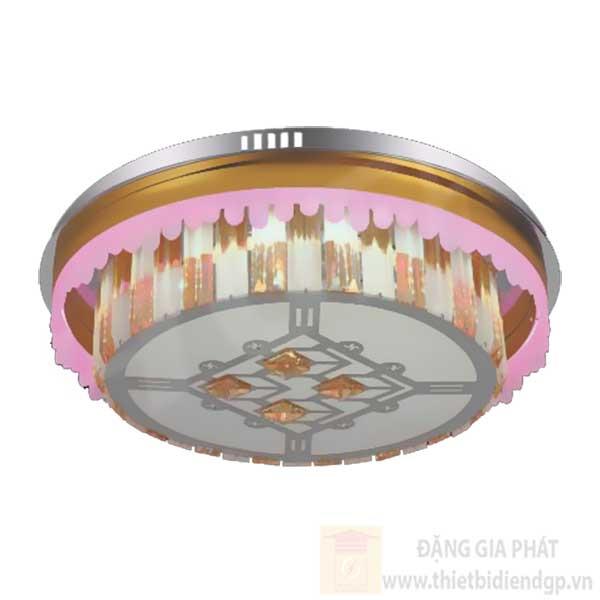 Đèn Mâm Led RGB-Ø500*H140, 3 chế độ ánh sáng