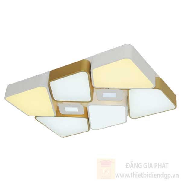 Đèn Mâm Chữ Nhật L920*W920*H80, Led 156W, 3 chế độ ánh sáng
