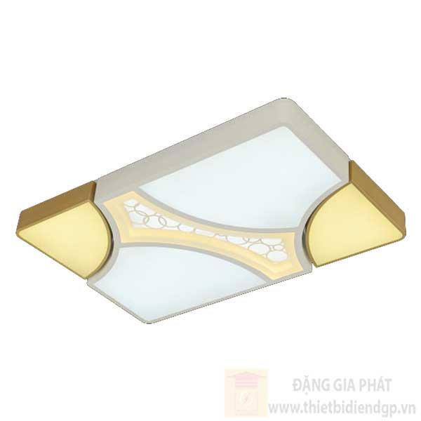 Đèn Mâm Chữ Nhật L920*W920*H80, Led 156W, 3 chế độ ánh sáng