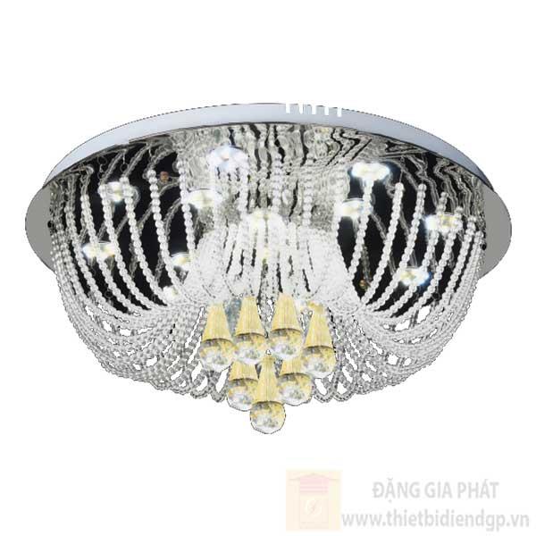 Đèn Mâm Led 72W-Ø600*H250, 3 chế độ ánh sáng