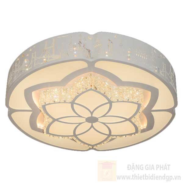Đèn Mâm Led 128W - Ø550*H80, 3 chế độ ánh sáng