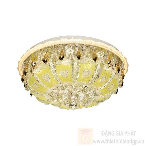 Đèn Mâm Led 60W-Viền Đủ Màu Ø500*H300, 3 chế độ ánh sáng