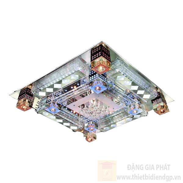 Đèn Mâm vuông Led RGB-Ø700*H250, 3 chế độ ánh sáng