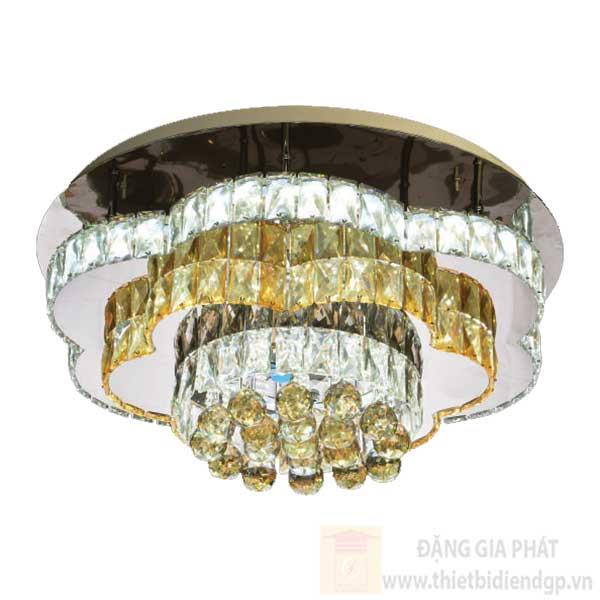 Đèn Mâm Led 84W-Ø600*H250, 3 chế độ ánh sáng