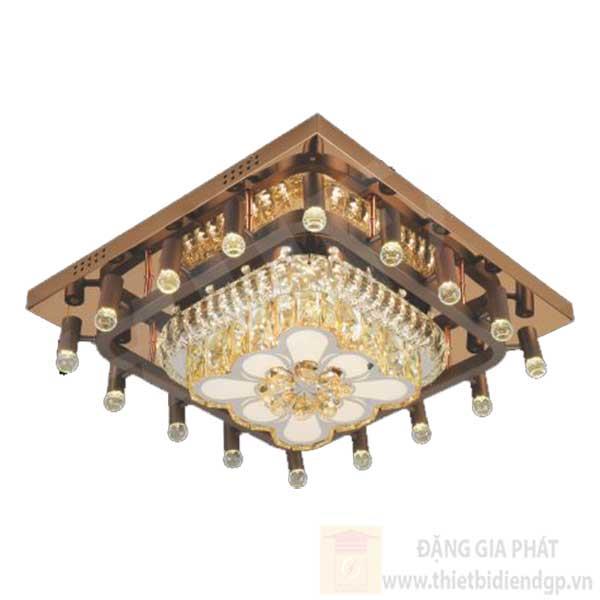 Đèn Mâm vuông Led Ø600*H130, 3 chế độ ánh sáng