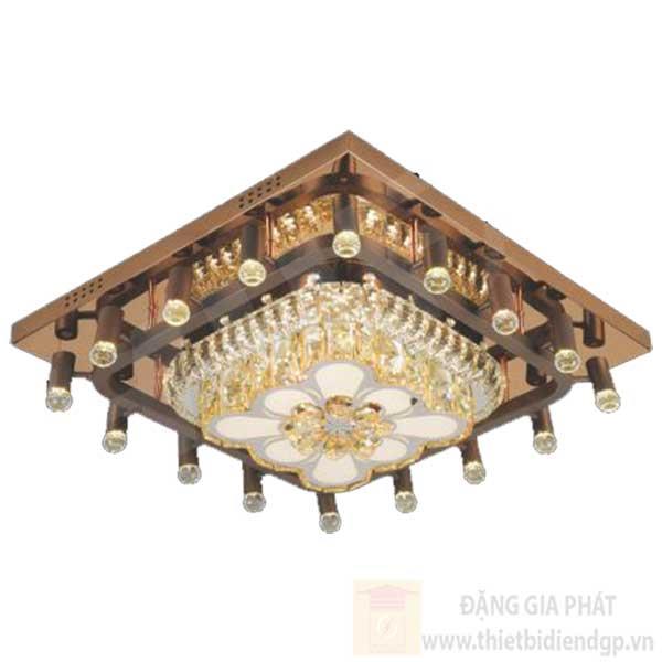 Đèn Mâm vuông Led Ø750*H130, 3 chế độ ánh sáng