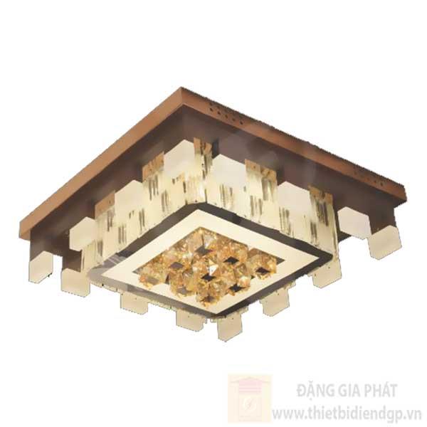 Đèn Mâm vuông Led Ø500*H130, 3 chế độ ánh sáng