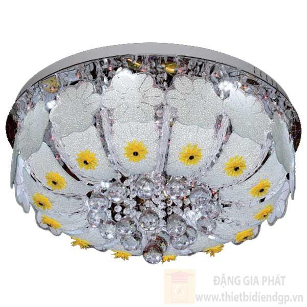 Đèn Mâm Led Đổi Màu-E14*7, Ø600*H250