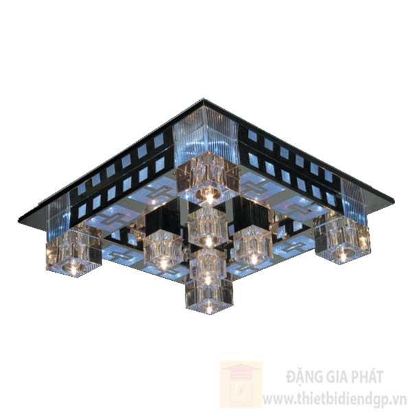 Đèn Mâm vuông Led Đổi Màu-Ø480*H150, 3 chế độ ánh sáng