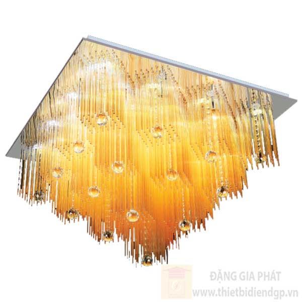 Đèn Mâm vuông Led 108W-Ø800*H560, 3 chế độ ánh sáng