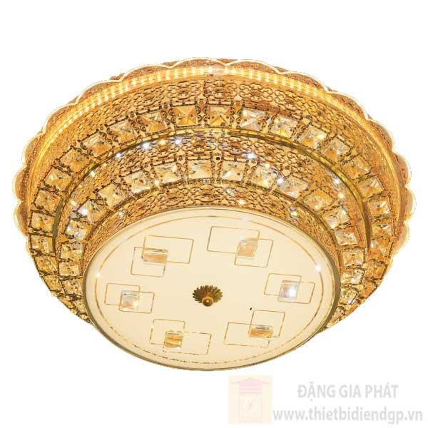 Đèn Mâm Led Tròn Ø500*H90, LED 36W, 3 chế độ ánh sáng