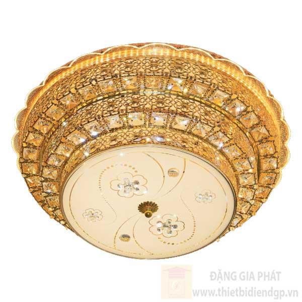 Đèn Mâm Led Tròn Ø500*H90, LED 36W, 3 chế độ ánh sáng