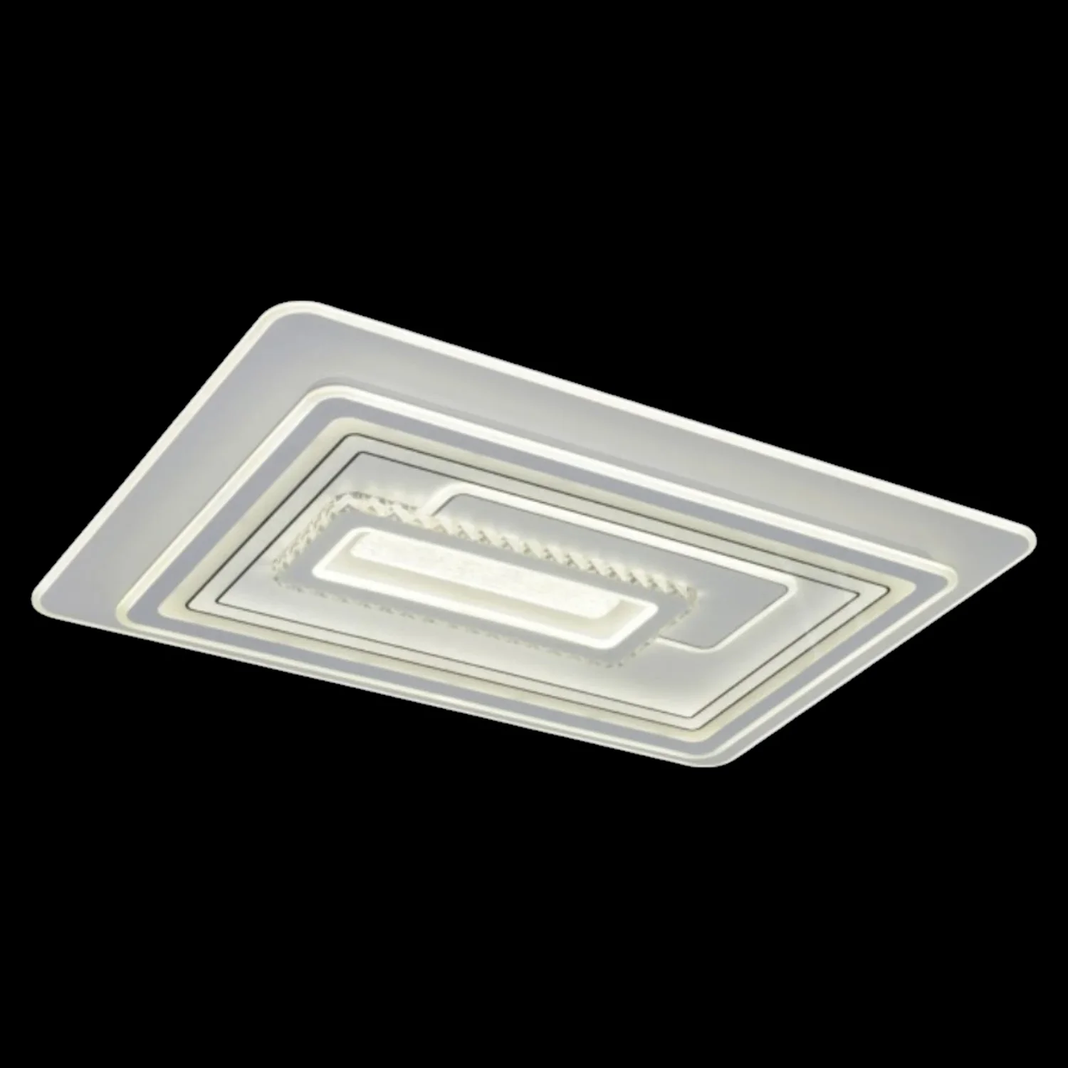 Đèn mâm led trang trí Hufa L1100*740*H90 - LED 420W, ánh sáng 3 chế độ