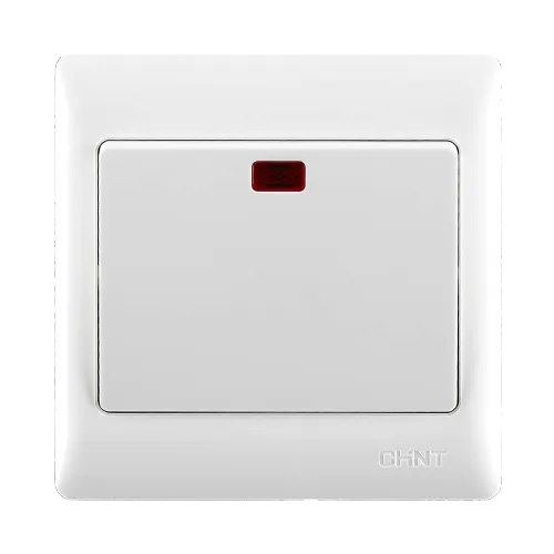 Bộ công tắc đơn 2 cực 2 chiều CHINT NEW7-G00250 20A 250V có đèn báo