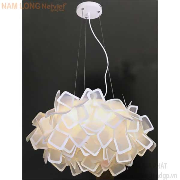 Đèn treo Led 30W Kiểu Sang Trọng Ø500*H200+500, Ánh Sáng, Trắng, vàng, trung tính