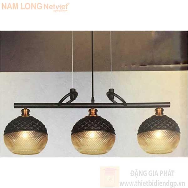 Đèn treo quán kiểu sang trọng L800-200*H350+700, E27*3 Lamp