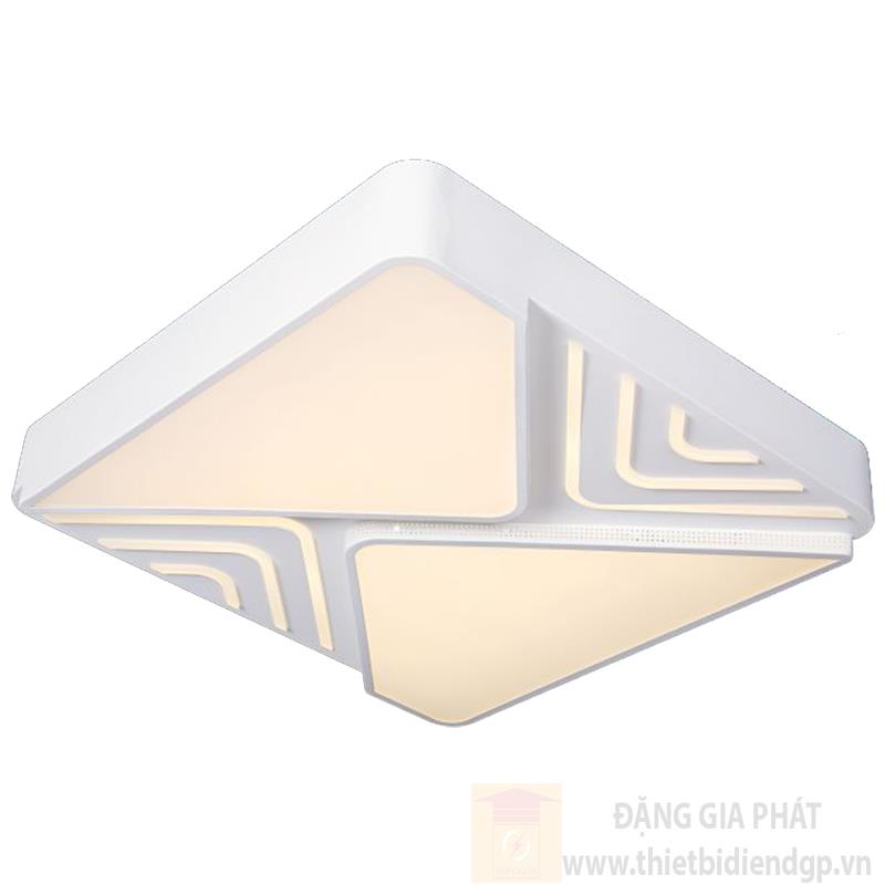 Đèn ốp trần Led vuông 550*H100, có 3 màu