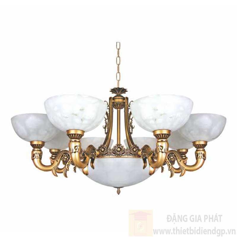Đèn chùm cổ điển Ø900*H500+400, E27*11 lamp