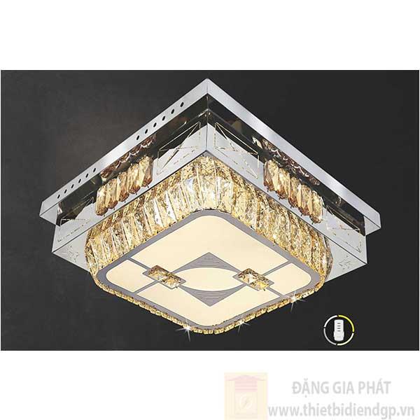 Đèn ốp trần Led vuông kiểu sang trọng Ø500*H160, Ánh sáng trắng, vàng, trung tính