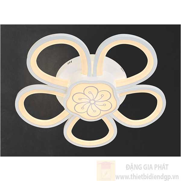 Đèn ốp trần Led tròn kiểu sang trọng Ø500, Led 36W, Ánh sáng vàng