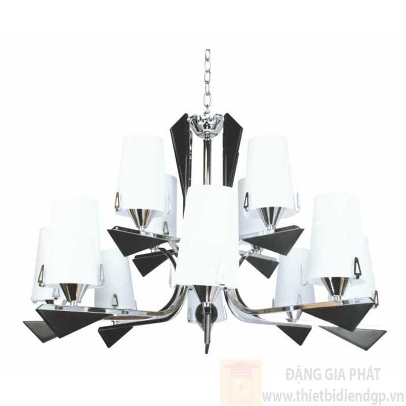 Đèn chùm cổ điển Ø800*H800+300, E27*12 lamp