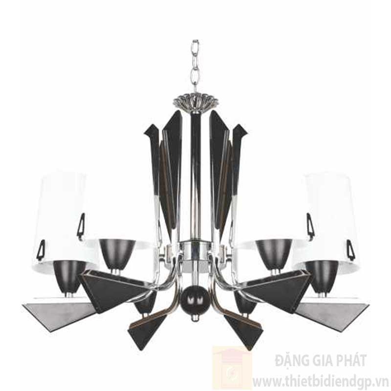 Đèn chùm cổ điển Ø500*H500+300, E27*6 lamp