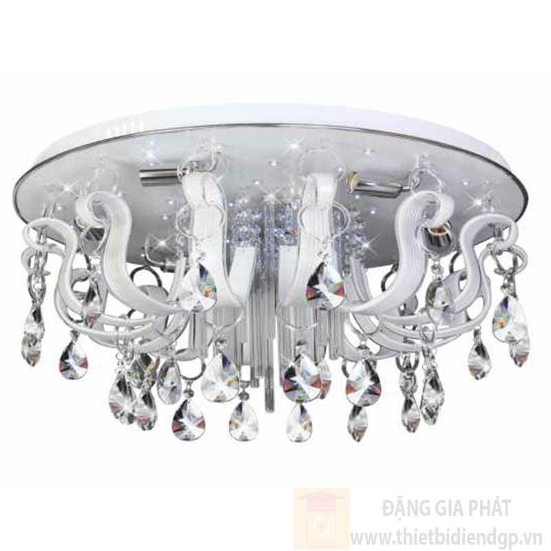 Đèn ốp trần Led tròn Ø600*H280, E14*814 lamp, remote