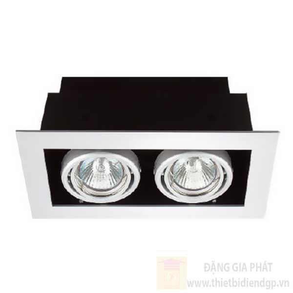 Chóa đèn multiple light âm trần đôi