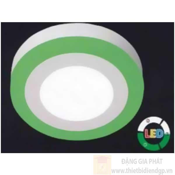 Đèn Downlight nổi trần Led Vuông 18W+6, Ø245*H40