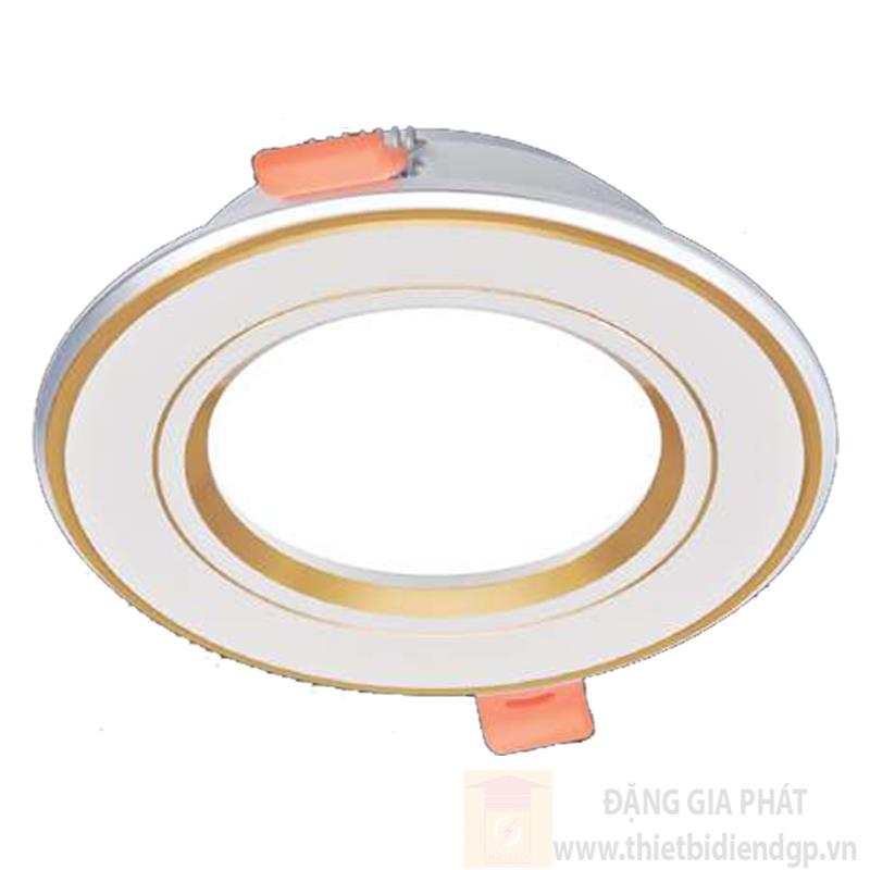 Đèn Downlight âm trần Led Tròn 7W, Ø135*H40, khoét lỗ Ø110, ánh sáng trắng và vàng, trung tính