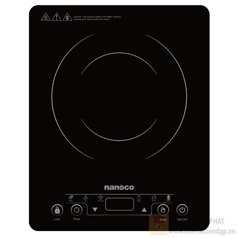 Bếp điện từ Nanoco màn hình Led