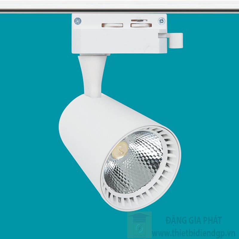 Đèn Led COB chiếu điểm 10W Ø70*H120, ánh sáng vàng, vỏ trắng