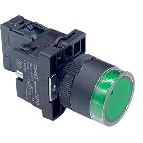 Nút nhấn nhả có đèn NP2-EW Ø22mm