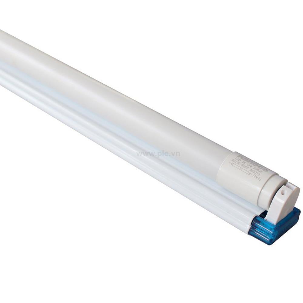 Bộ máng đèn LED Tuýp T8 loại đơn 20W - 220V, 1.2m