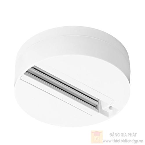 Đế ngồi đèn led thanh ray T2 màu đen và trắng
