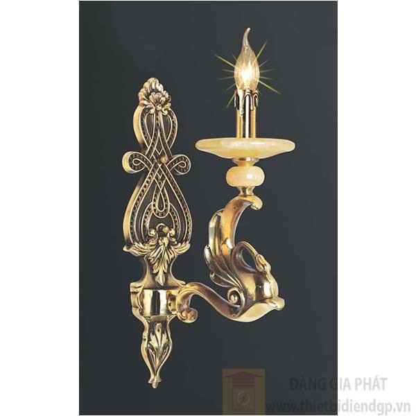 Đèn vách nến kiểu cổ điển L120-250*H430, E14*1 Lamp