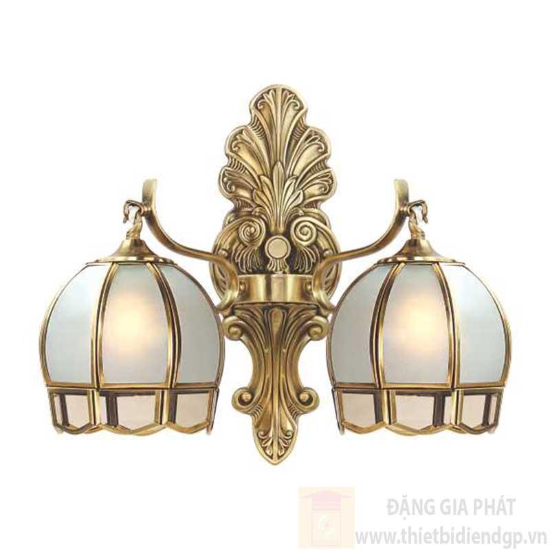 Đèn vách đồng cao cấp H400*L280, E27*2 lamp