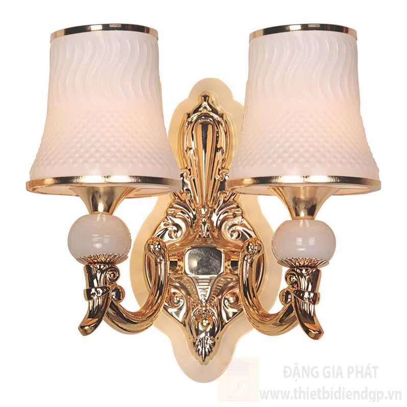 Đèn vách cổ điển L300*H360, E14*2 lamp
