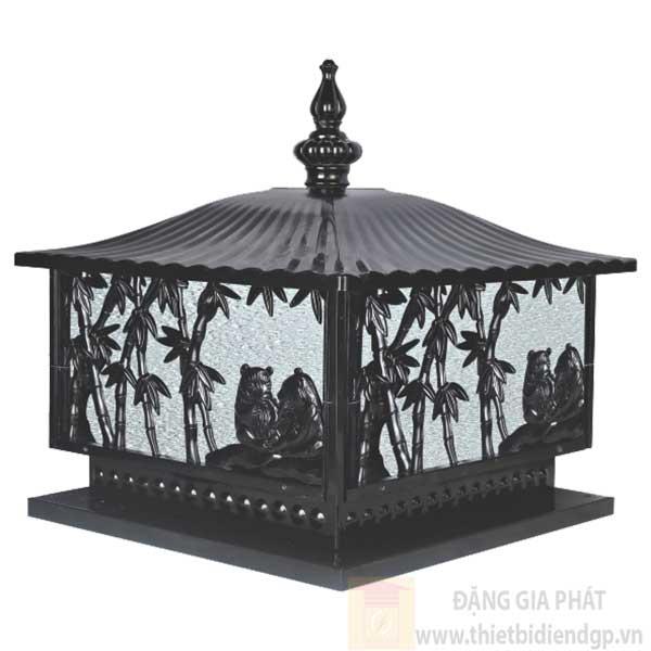 Đèn trụ cổng vuông Ø400*H500, E27*1 Lamp