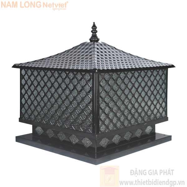 Đèn trụ cổng vuông Ø400*H440, E27*1 Lamp