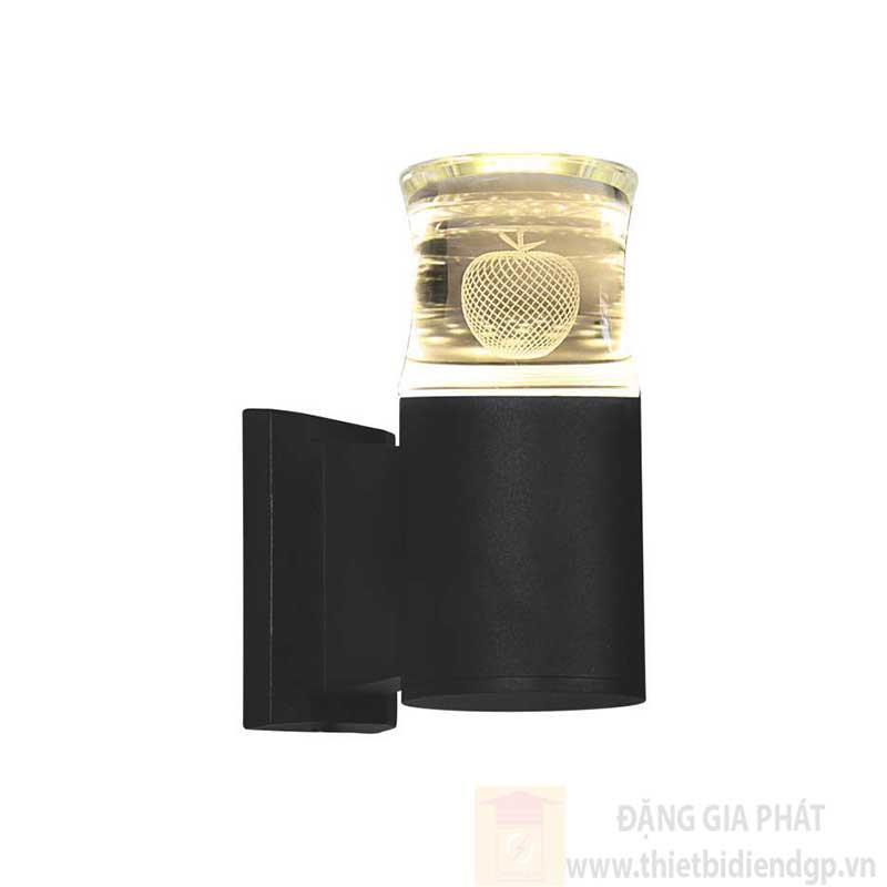 Đèn Led ngoài trời Ø90*L150*H160, 9W ánh sáng vàng