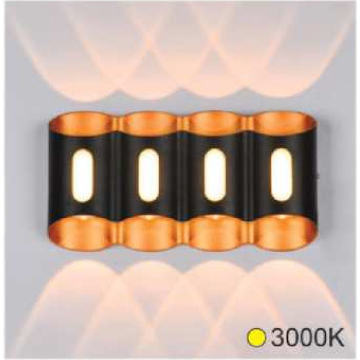 Đèn gắn tường Hufa AK-206 L205xH110 8*1W+4*1W