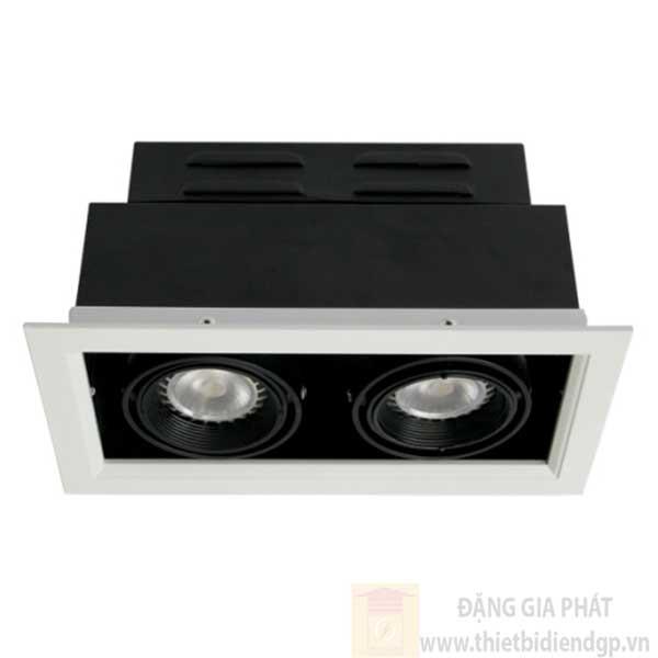 Đèn Led Downlight âm trần 2x6W LED